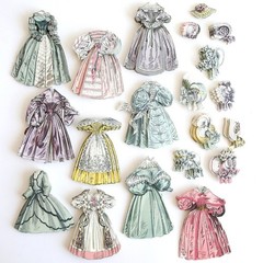 Anna Griffin Paper Fashion Stickers, Fun Card Making for All the Fashion-Minded!
