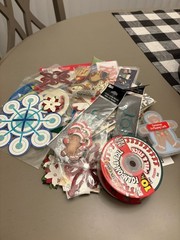 Large Christmas Scrapbooking and Crafting Embellishment Lot