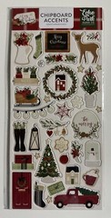 Echo Park 6 x 12 Chipboard Accents Multiple Variations-You Choose
