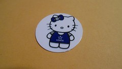 Pre Cut One Inch Bottle Cap Images Hello Kitty Dallas Cowboys Free Shipping
