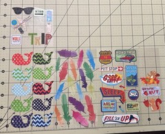 Lot of 5 Sticko Stickers Sheets Fall/ Travel/ Whales / Squirrels