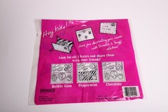 New Vintage 80’s Chocolate Sweet Scents Scratch ‘n’ Sniff Stickers Valentines