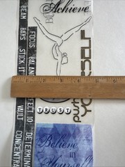 Gymnastics Sticker ROLL NRN Designs Stickers Scrapbook Gymnast, Motivation