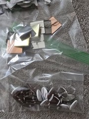 Mixed Lot of 11 Different Scrapbooking Embellishments Mixed Themes