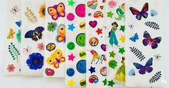 Huge Lot Kit Set Planner Craft Scrapbook Variety Of Themes | 199+ STICKERS