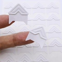Esquinas autoadhesivas para fotos, ideales para álbumes recortes y manualidades.