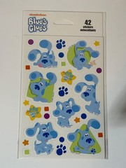 Tender Thoughts Greetings Blue’s Clues Stickers NISP Hard To Find Nickelodeon