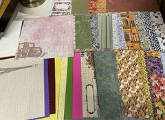 Scrapbook Paper 8 Lbs Over 180 12″ x 12″ Sheets Magnolia Jane, Stampin Up