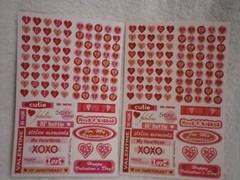 Lot of 26 Sheets Miscellaneous scrapbook Stickers embellishments scissors READ
