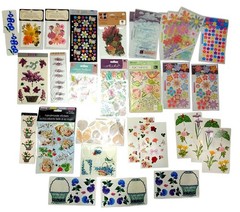 Large Lot of 180 + Sticker Sheets Scrapbooking Stickopotomus Grossmans Jolee’s