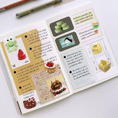 600+ Pcs Japanese Sticker Book | 30 Sheets Cute Decals for Journals, Planners, W