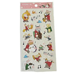 Active Co. Animals Spring Paper Seal Japanese Sticker Sheet