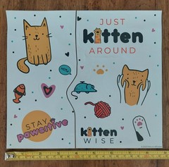 38 Stickers Lot Scooby Doo Cat Elf Panda Foster Care Vintage 80s Hallmark Tennis