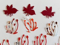 50 EMBELLISHMENTS~PUNCHIES~ IMAGES~DIE CUTS~ANY THEME~ CHOICES~U-PICK/I-PICK PKG