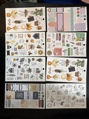Creative Sticker Lot Scrapbooking Planner Agenda 52 Tim Holz 80+ Pages Sheets