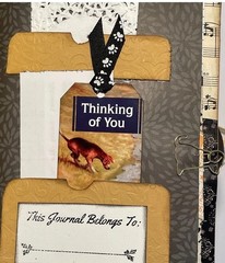 Junk journal Summer Boys Fishing Dogs Yellow Black Keepsake Book Handmade New