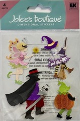 Jolee’s Boutique Dimensional Stickers ~ Costume Parade ~ 4 Pc