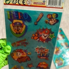 Paw Patrol Hologram Stickers 40 stickers – 2 packets of 20 NEW IN PACKET