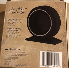 Rare Retired Tim Holtz Ideaology Curio Clock 2022