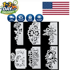 Durable Carbon Steel Die Cuts for DIY Card Crafting – 6 Unique Styles Included