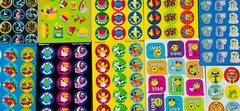 399 Sticker SCRATCH N SNIFF STINKY STICKERS SCENTED glossy CUTE MIXED THEMES