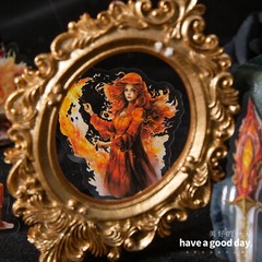 Holy Magic Book PET Stickers Forest Sea Vintage 40pcs/pack Witch Scrapbooking