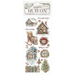 Stamperia – THE OWLS HOUSE – COTTAGE – RUB ON – 4″ x 8.5″