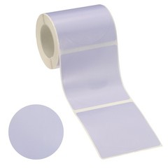 140 Pcs Thermal Sticker Paper, 2×2″ Round Thermal Printer Label, Purple
