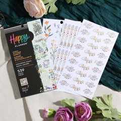 The Happy Planner Value Pack Stickers – GROUNDED MAGIC – 539 pcs