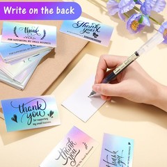 1120 Pieces Thank You Cards and Stickers Set, Include 120 Thank You Business …