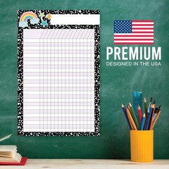 8 PCS 11×17 Inch Attendance Incentive Chart For Classroom Student Behavior