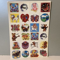 Vintage 1984 Institutional Financing Services Stickers – 3 Sheets