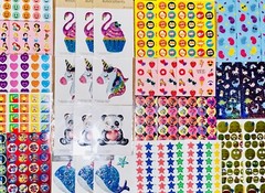 2099+ Lot of Scrapbooking Stickers Assorted Brands Mixed Themed Card Making DIY