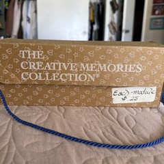 Creative Memories Sticker Rolls 1997 Varied Themes Storage Box Included