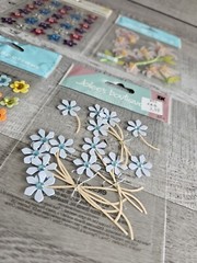 Sticker Lot – Flowers Scrapbooking 3D Stickers – Floral Spring RARE HTF #101