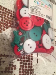 Make it Christmas Buttons and parts for Holiday Projects