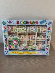 VINTAGE 1997 Noteworthy Sticker Designs Over 400 Sticker Set -SEALED RARE- USA