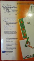 Creative Memories SOCCER Combination Pack Stickers Die Cuts Photo Mounting Paper