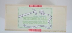 Claudine Hellmuth Laser Wood Die Cut Set Embellishments w/Rub On Transfers OOP
