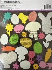Darice Easter Foamies Felt Stickers 3 Pk 25 In Each Pk