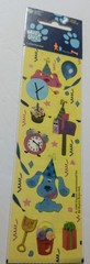 Vtg Sandylion Blue’s Clues Birthday Party Stickers + Original Toys «R» Us Tag