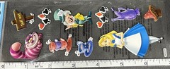 Vintage EK Success Disney Alice In Wonderland Dimensional Stickers 10 pcs Pack