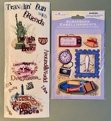 Lot of International Travel Paper, Stickers! NRN, Special Moments, Etc