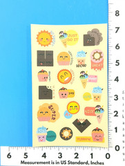 Popcorn Scented Scratch & Sniff Sticker Sheet Donuts & Cupcakes