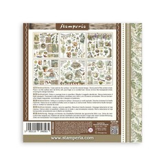 Stamperia Rub-On Kit- Herbarium Silvae, DFLRBX02