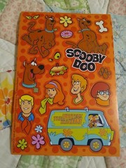 American Greetings Scooby-Doo & the Gang 102 Stickers (6 Sheets) with 2 Designs