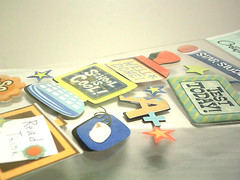 Creative Touch Stickers Lot of 2 Summer Fun & Back To School Layered 2 Sheets