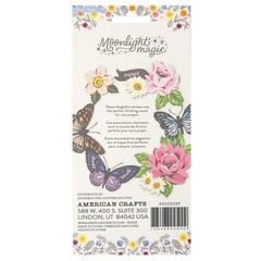 Crate Paper MOONLIGHT MAGIC (8pc) DIMENSIONAL STICKERS scrapbooking cardmaking