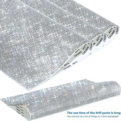 Rhinestone DIY Sticker Sheet Self Adhesive Bling Diamond Crystal Decal Car Decor
