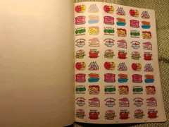 VTG 1980s Instructional Fair Reward Seals Stickers Book Teacher School Over 700